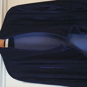 Crushed velvet jacket